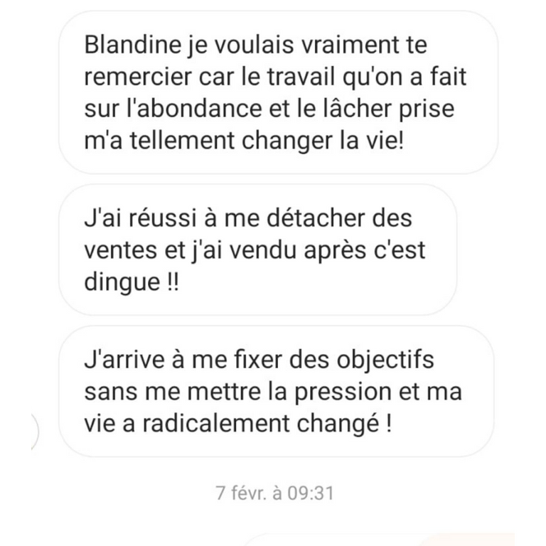 Témoignages 4 - Blandine Bucaille